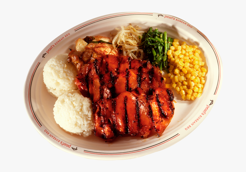 Transparent Bbq Chicken Png - Steamed Rice, Png Download, Free Download