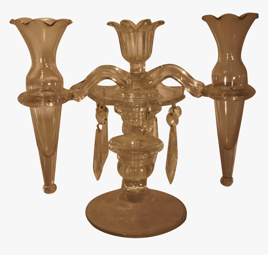 Cambridge Arms Candelabra Epergne Vases Three Light - Antique, HD Png Download, Free Download