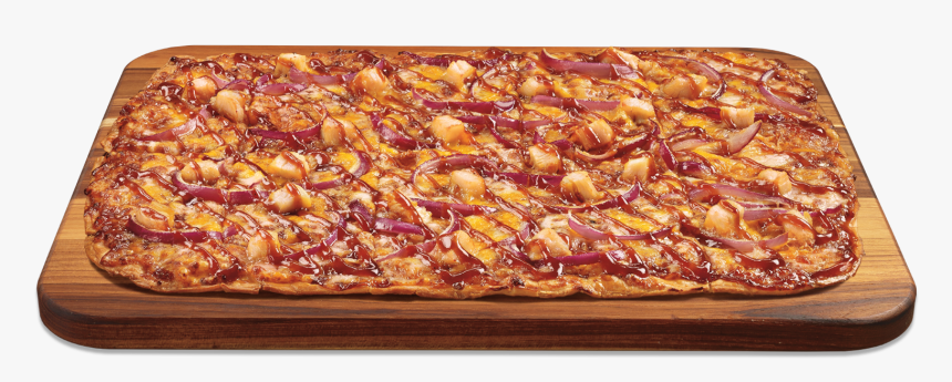 Honey Bbq Chicken On Crispy Flatbread Crust - Tarte Flambée, HD Png Download, Free Download