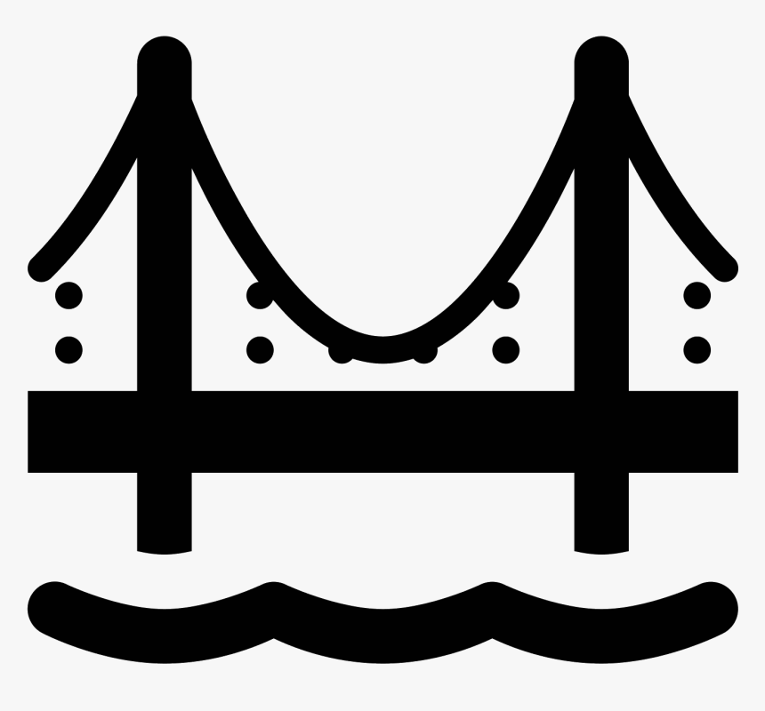 25 De Abril Bridge Icon , Png Download Clipart , Png, Transparent Png, Free Download