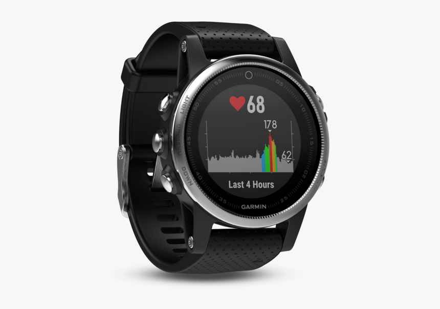 Garmin Fenix 5s Silver W/ Black Band"
 Title="garmin - Garmin Fenix 5s Gps Watch, HD Png Download, Free Download