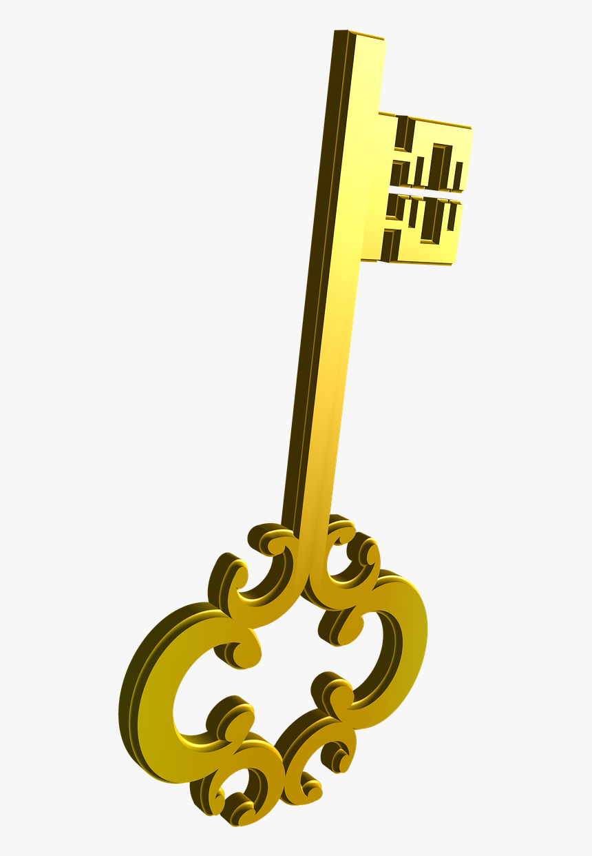 Key Golden Lock Free Photo, HD Png Download, Free Download