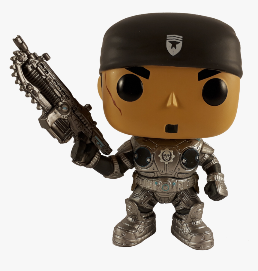 Transparent Marcus Fenix Png - Dibujo Marcus Fenix Funko Pop, Png Download, Free Download