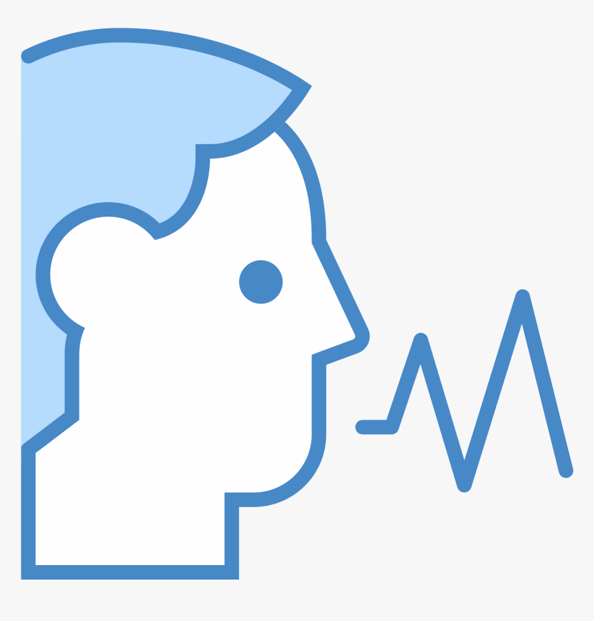 This Logo Displays An Outline Of A Male Human Head, HD Png Download, Free Download