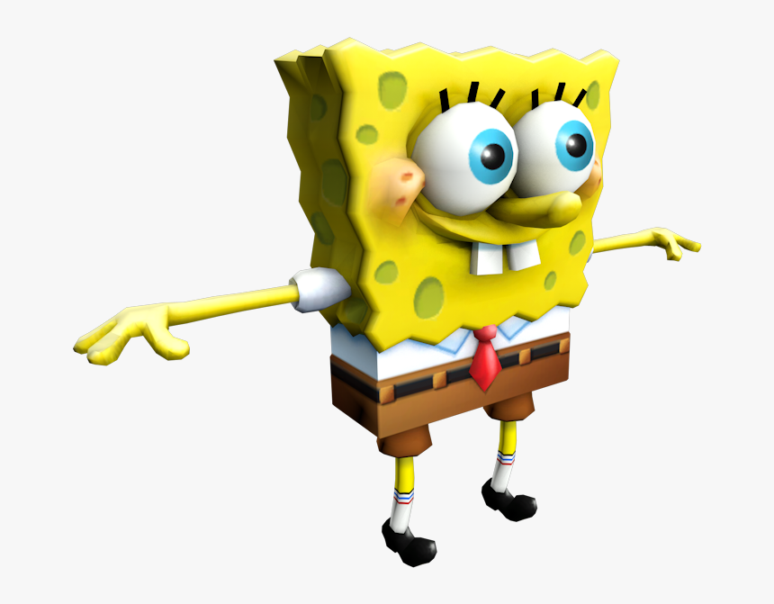 Transparent 3d Clipart - Bob Esponja 3d Png, Png Download, Free Download