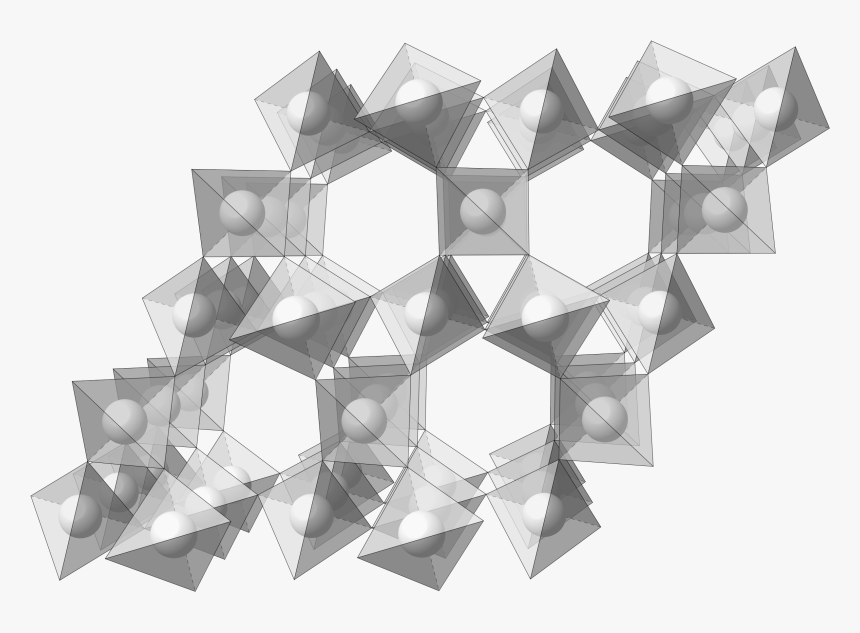 Beta Quartz Cm 2d Polyhedra - Triangle, HD Png Download, Free Download