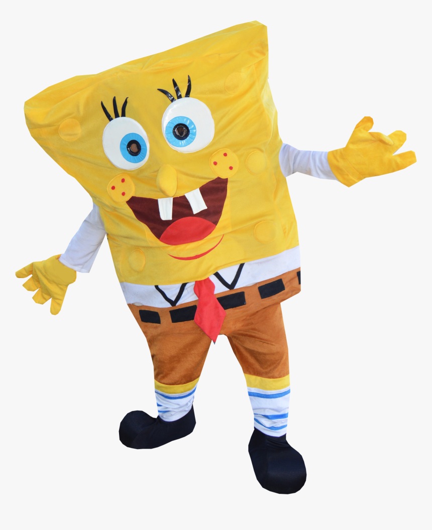 Botarga Bob Esponja , Png Download - Mascot, Transparent Png, Free Download