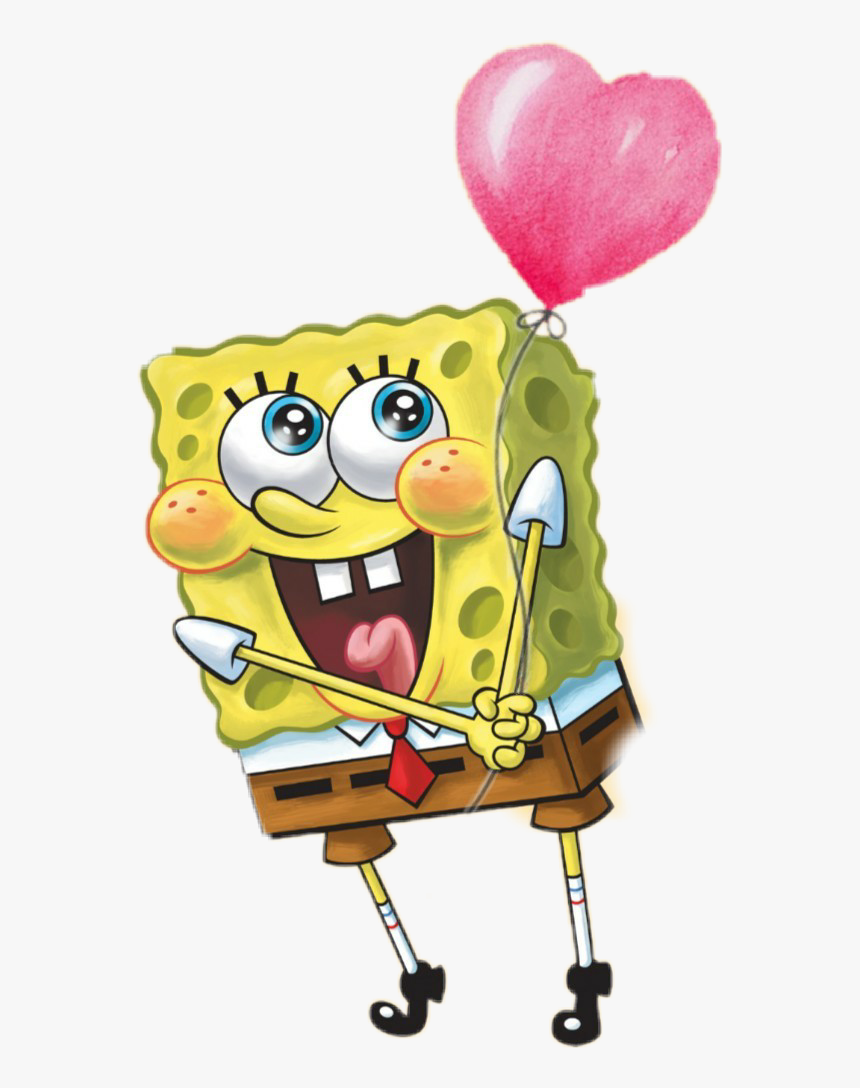 #bob Esponja #globo #amor #winner 🏆 - Sponge Bob Square Pants, HD Png Download, Free Download