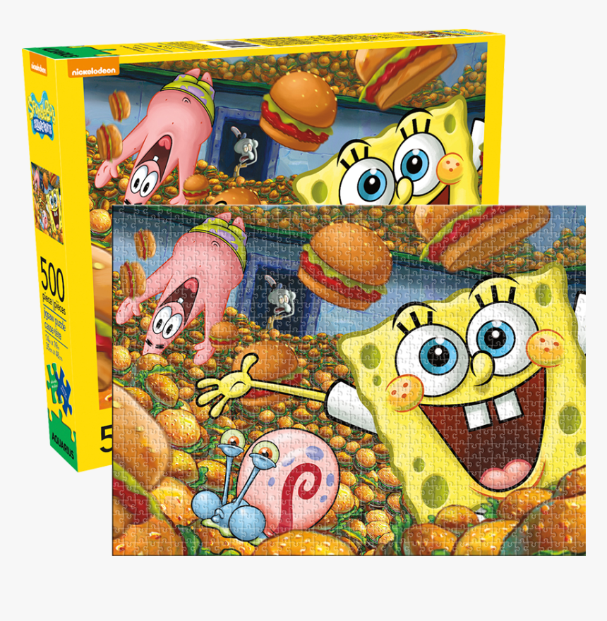 500 Piece Spongebob Puzzle, HD Png Download, Free Download