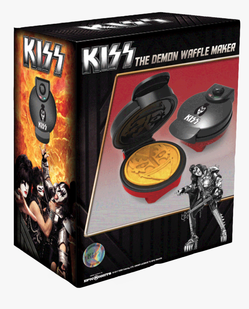 Kiss Waffle Maker - Band Kiss Waffle Maker, HD Png Download, Free Download