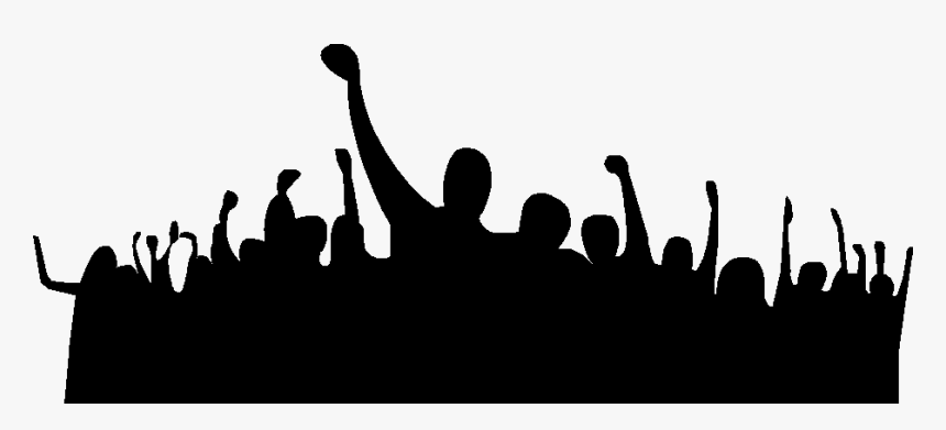 Cheering Crowd Icon Png , Png Download - Crowd Icon Png, Transparent Png, Free Download