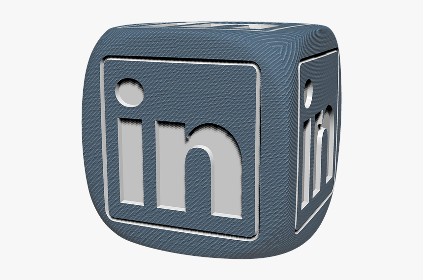 Linkedin, Socialmedia, Cube, 3 D, Conception, Graphical - Steel, HD Png Download, Free Download