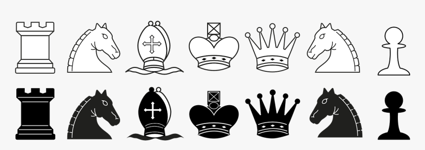 Chess, Chess Icons, Shah Of Persian, King - Transparent Chess Piece Icon, HD Png Download, Free Download