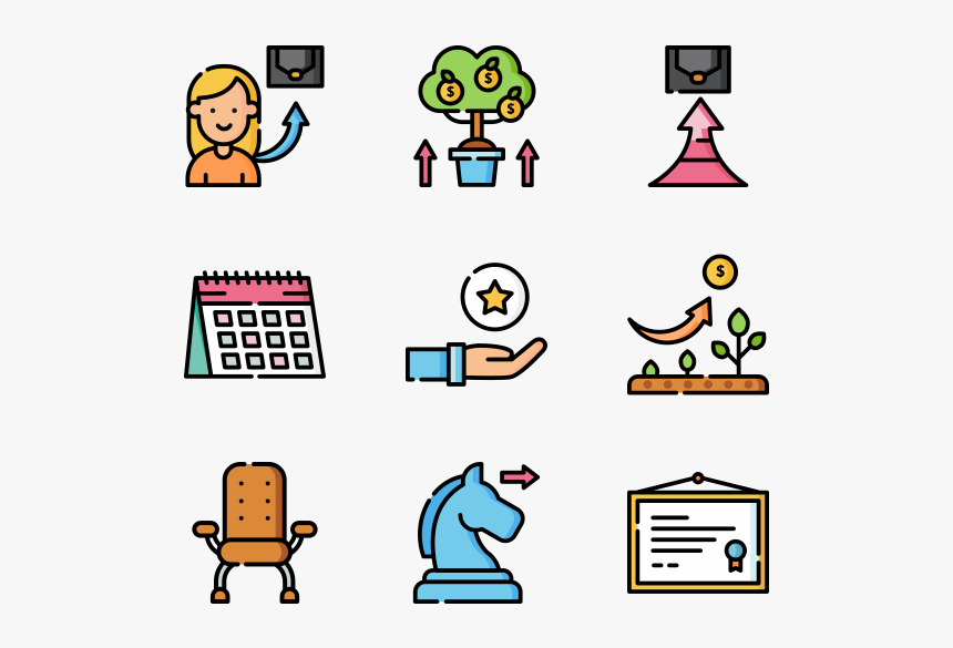 Career Advancement - Vector Friend Icon Png, Transparent Png, Free Download