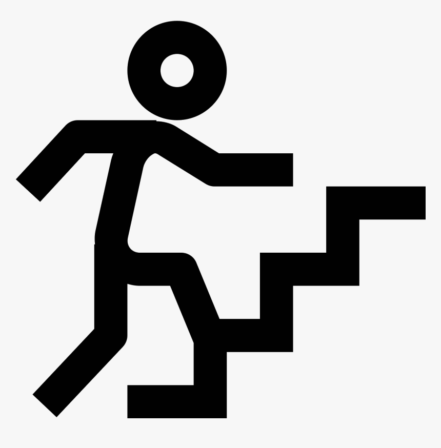 The Icon For "wakeup Hill On Stairs - Graphic Design, HD Png Download, Free Download