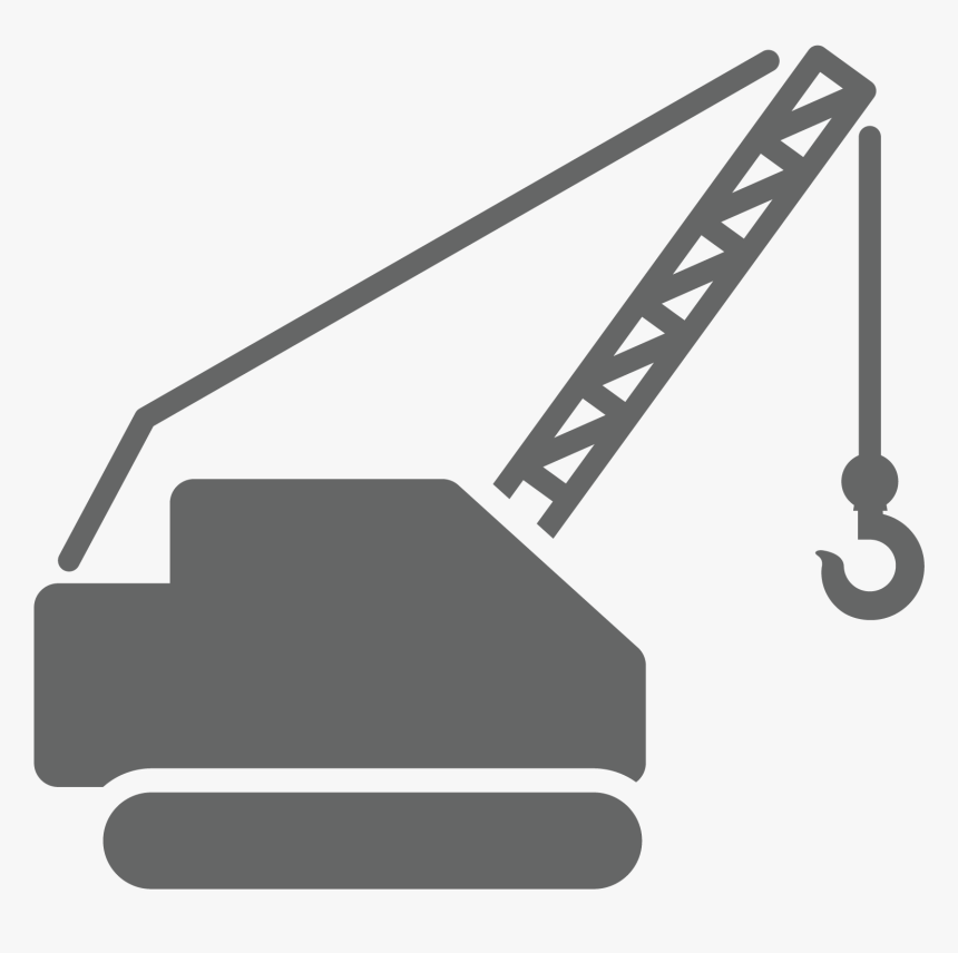 Container Hanging Of A Crane Crane Icon - Png Crane Icon Transparent, Png Download, Free Download