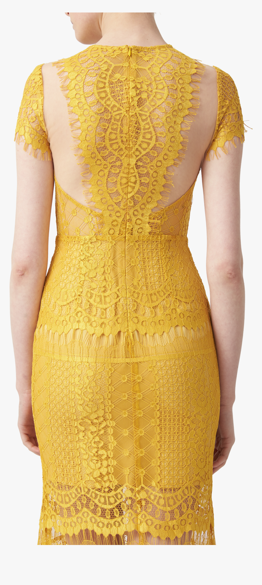 Transparent Gold Lace Png - Cocktail Dress, Png Download, Free Download