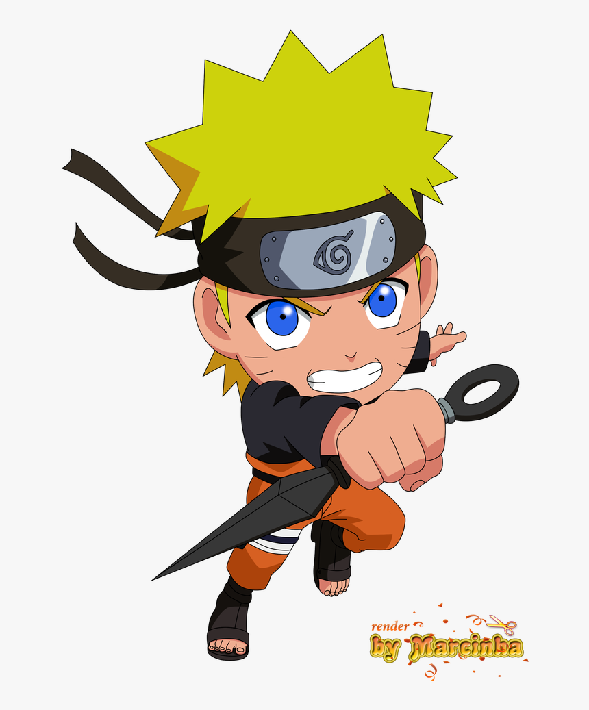 Naruto Chibi Png - Naruto Shippuden Png Naruto, Transparent Png, Free Download