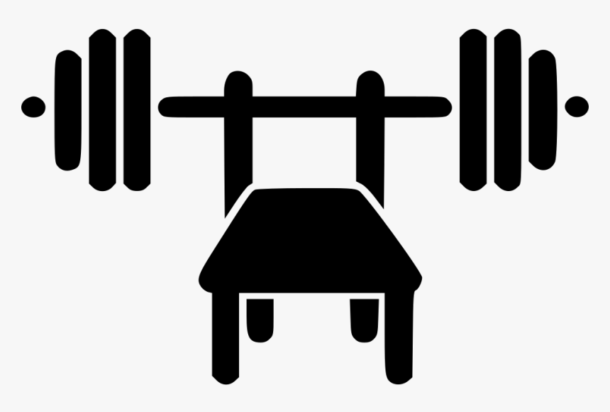 Bench Press Svg Png - Bench Press Clipart Png, Transparent Png, Free Download