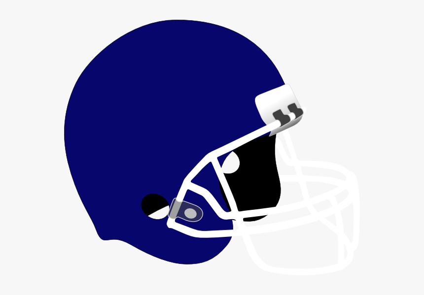 Football Helmet Clipart Png - Blue Football Helmet Clipart, Transparent Png, Free Download