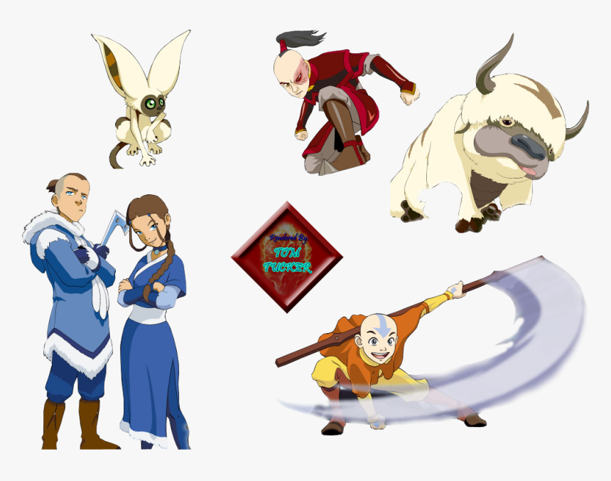 Avatar Render Photo Avatar The Last Airbendercopy - Avatar The Last Airbender, HD Png Download, Free Download