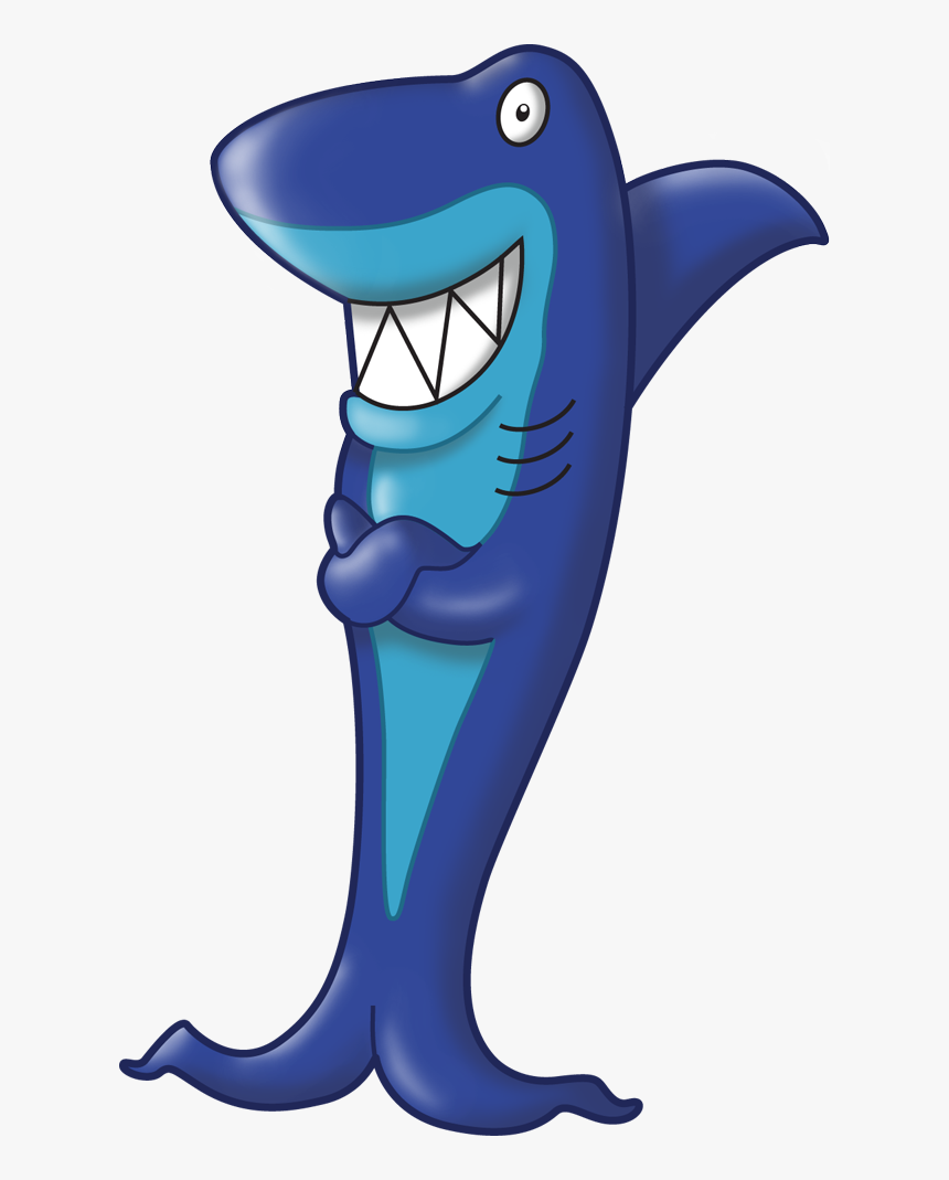 Let Me Drop Some Knowledge On You - Cartoon Shark Standing Up, HD Png Download, Free Download