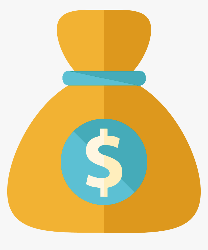 Money Sack Icon Png - Money Bag Icon Png, Transparent Png, Free Download