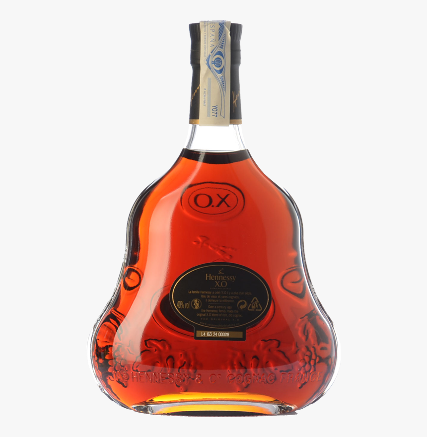 Transparent Hennessy Label Png - Hennessy Xo Back, Png Download, Free Download