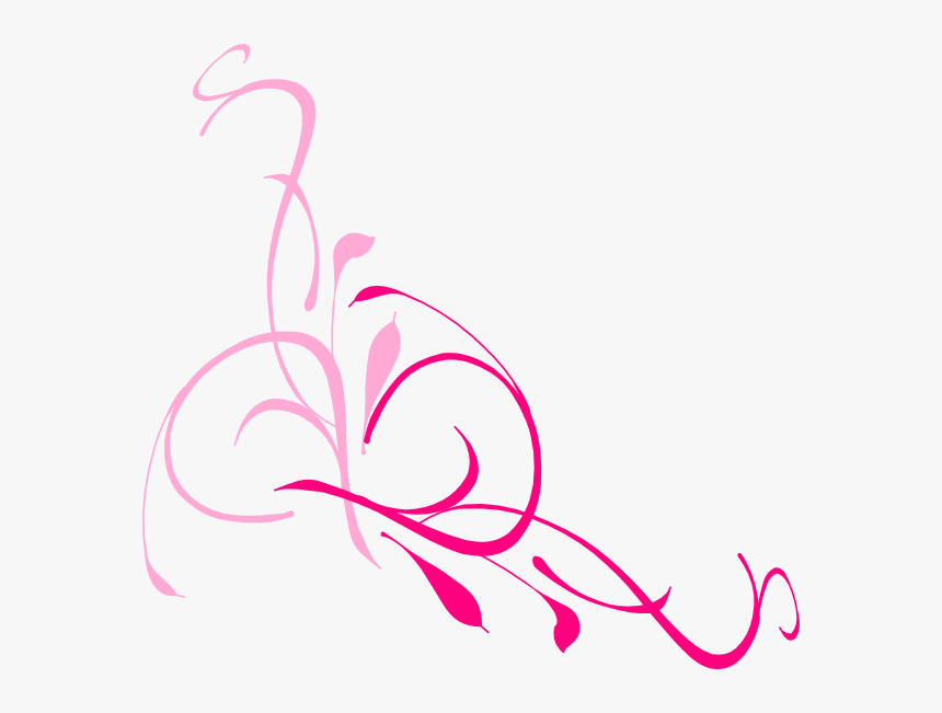 Swirl Clipart Cute - Vine Clip Art, HD Png Download, Free Download