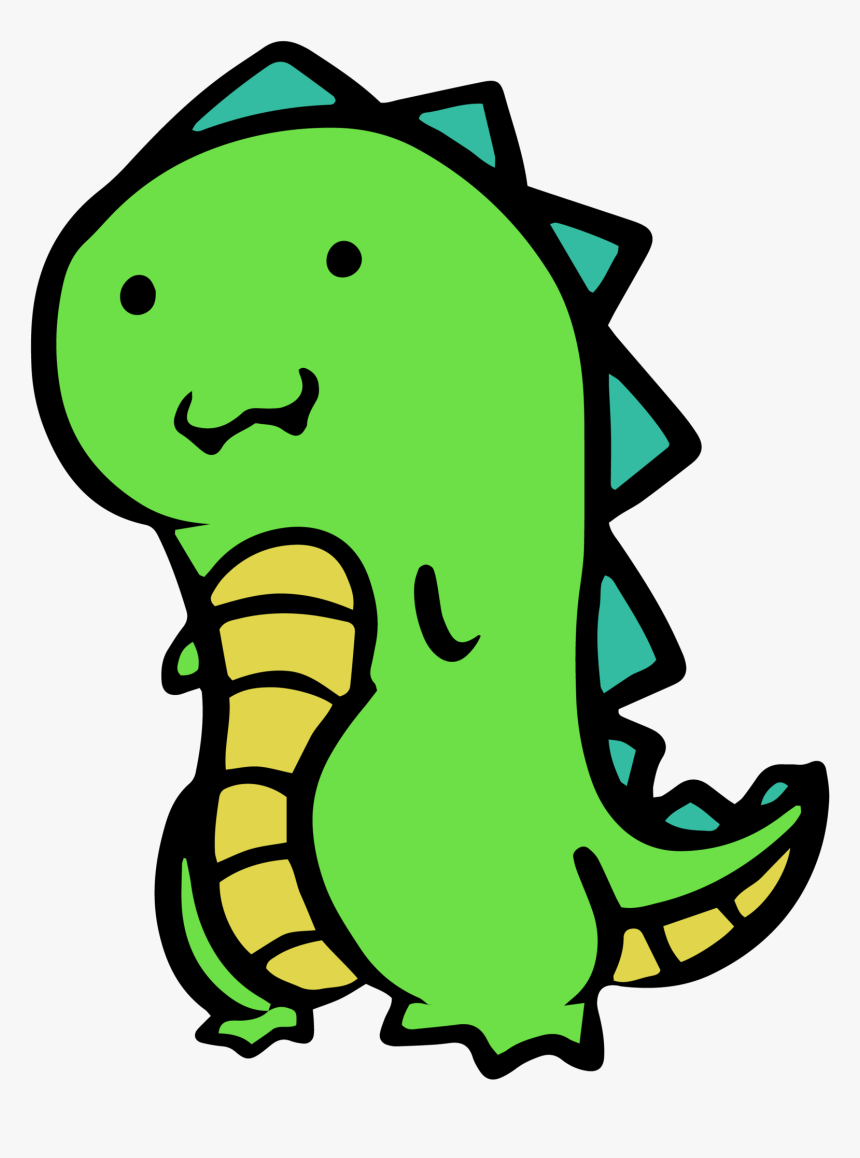 Cute Dinosaur Transparent - Background Png Transparent Dinosaur Cute, Png Download, Free Download