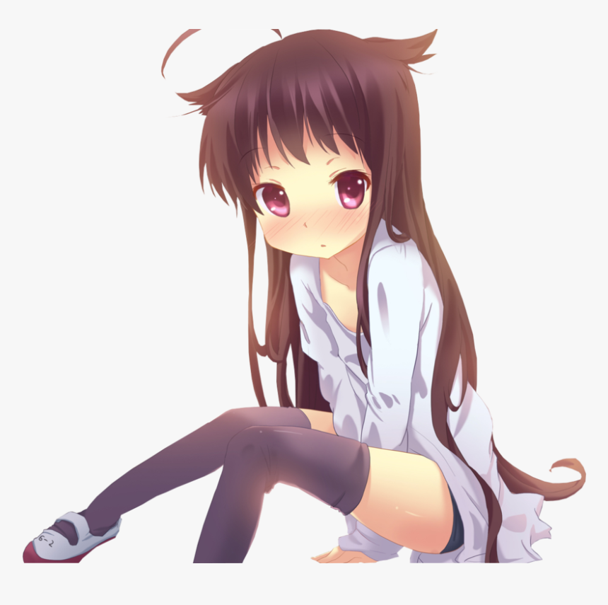 Cute Neko Girl Png , Png Download - Neko Girl Cute Png, Transparent Png, Free Download