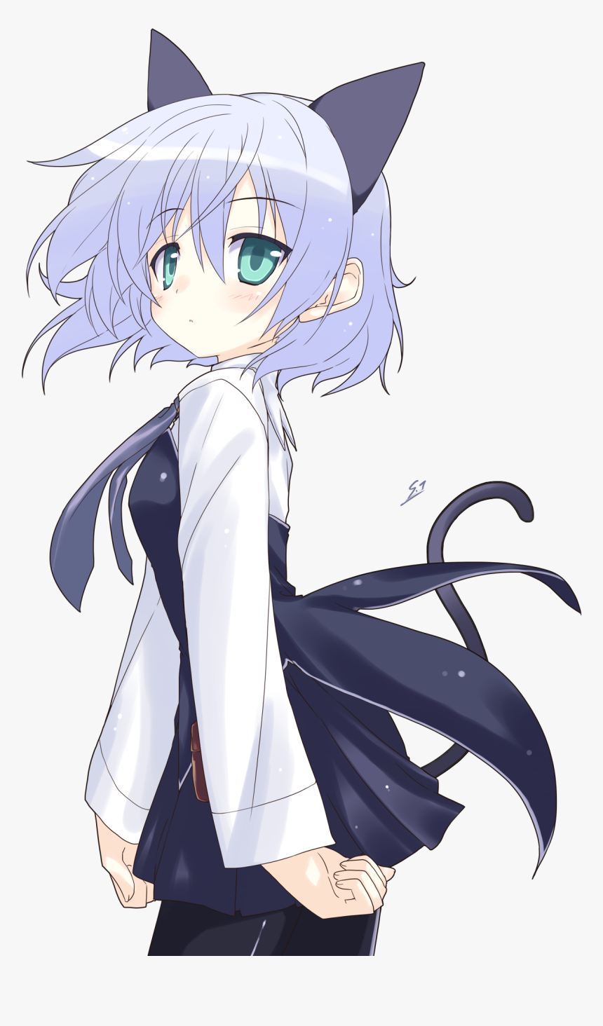 Anime Girl 14 Years Old Neko, HD Png Download, Free Download