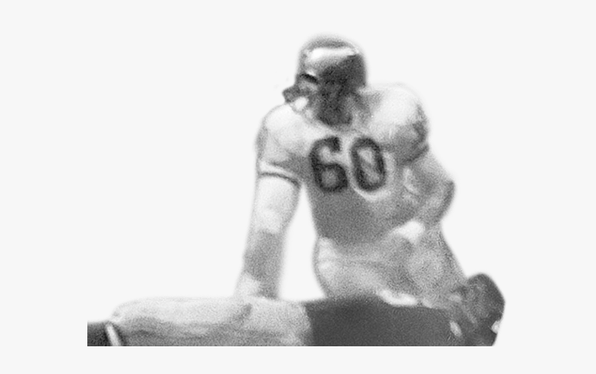 Chuck Bednarik Hit On Frank Gifford - Player, HD Png Download, Free Download