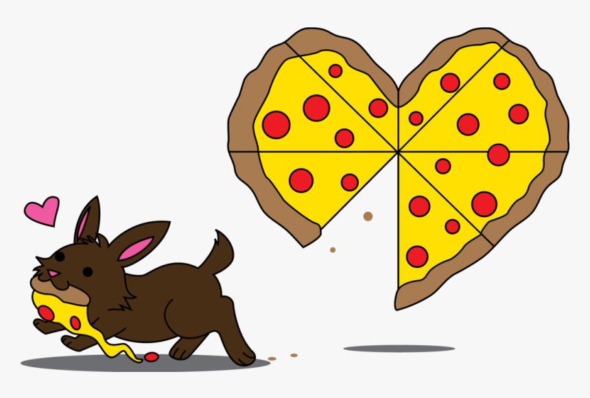 Clipart Heart Pizza - Pizza My Heart Clip Art, HD Png Download, Free Download