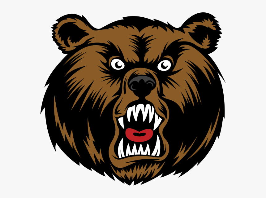 Evil, Angry Bear - Wild Bear Cartoon, HD Png Download - kindpng