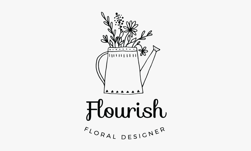 Flourish Black Logo - Lotelito, HD Png Download, Free Download