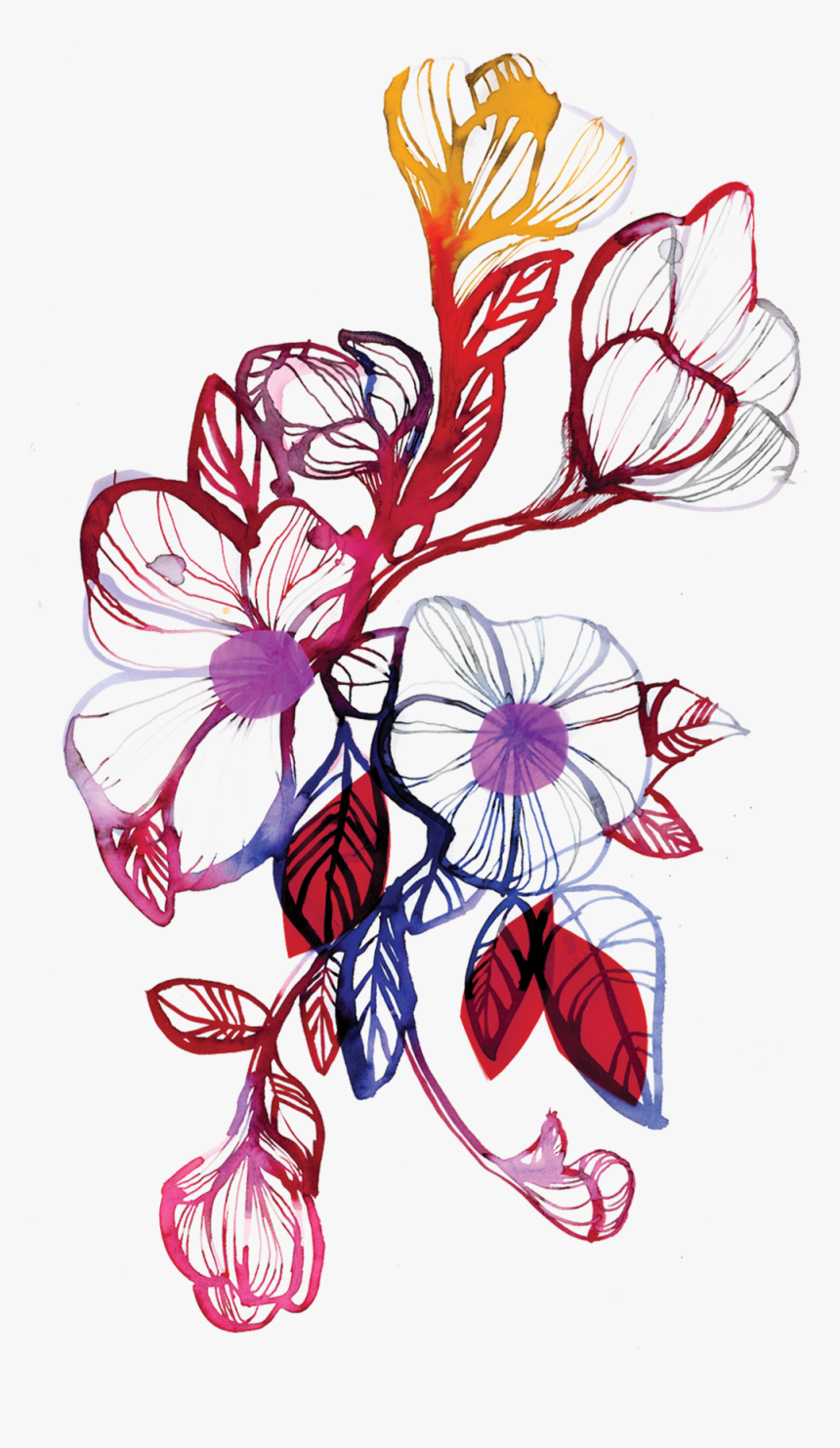 Flower Flourish - Stina Persson Cut Puts, HD Png Download, Free Download