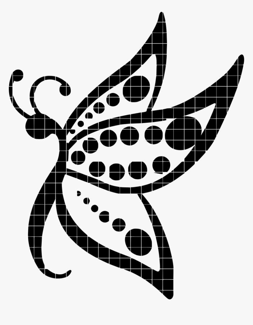 Transparent Cuadricula Png - Clip Art Red Butterfly Png, Png Download, Free Download
