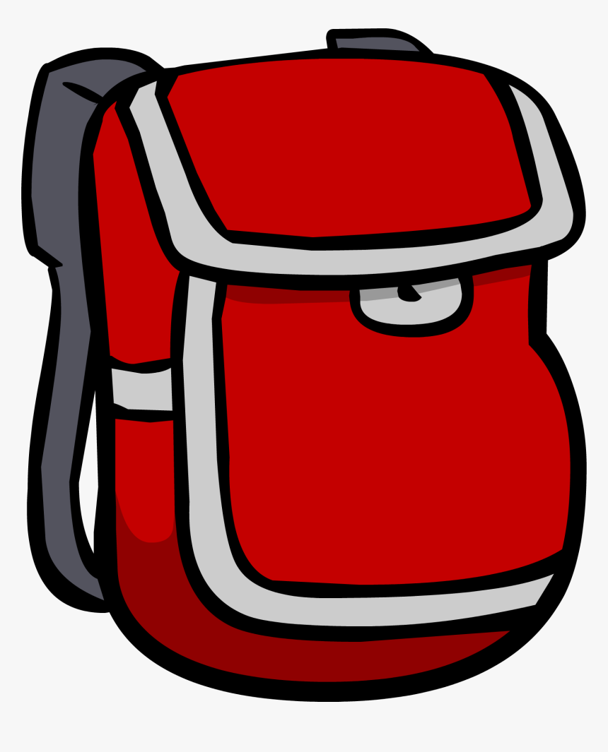 Red Backpack Club Penguin - Feed The Need Of Putnam County, HD Png Download, Free Download