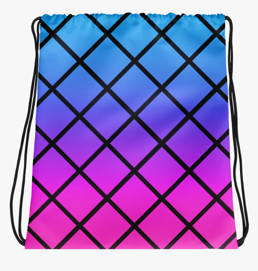 Triangle Girl Inspired Drawstring Backpack, HD Png Download, Free Download