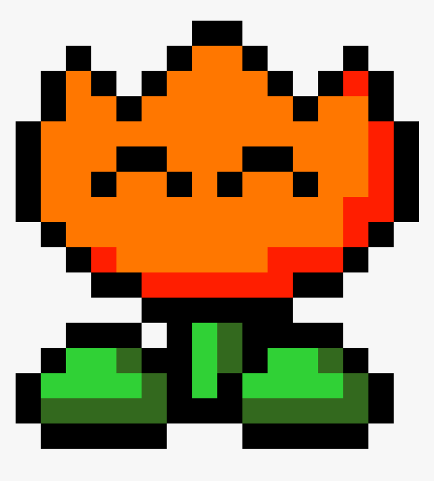 Fire Flower [2] - Super Mario World Flower, HD Png Download, Free Download