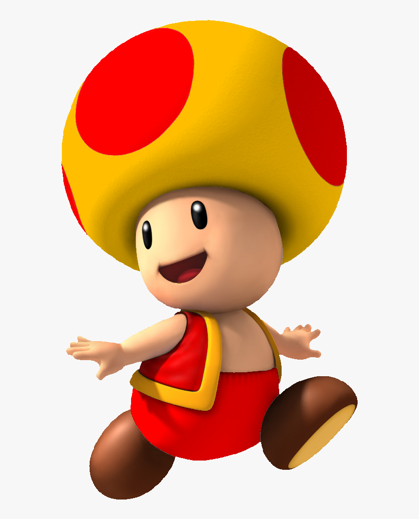 Fire Flower Toad Images Pictures - Mushroom Super Mario Kart, HD Png Downlo...