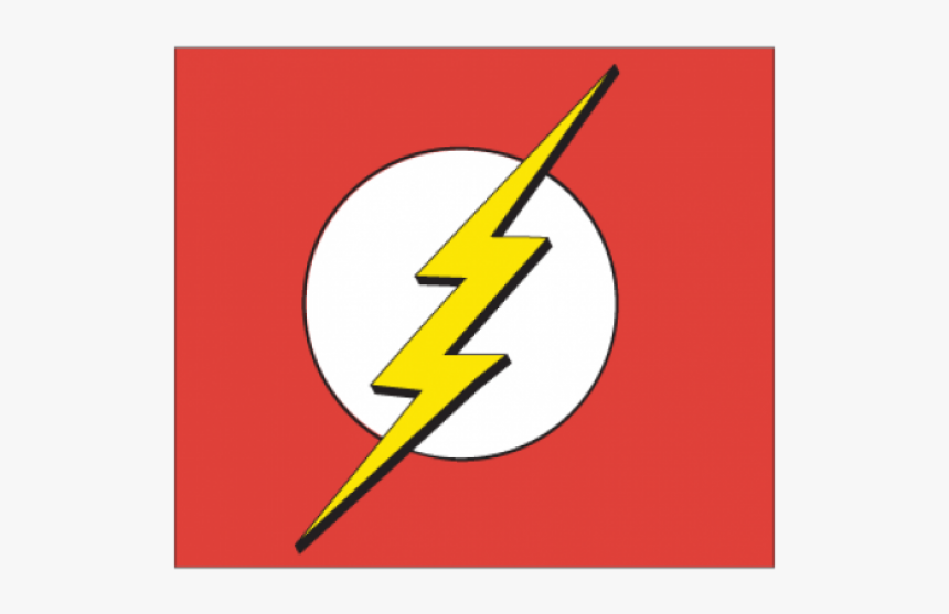 The Flash Clipart Starburst - Super Herois Logo Vector, HD Png Download, Free Download