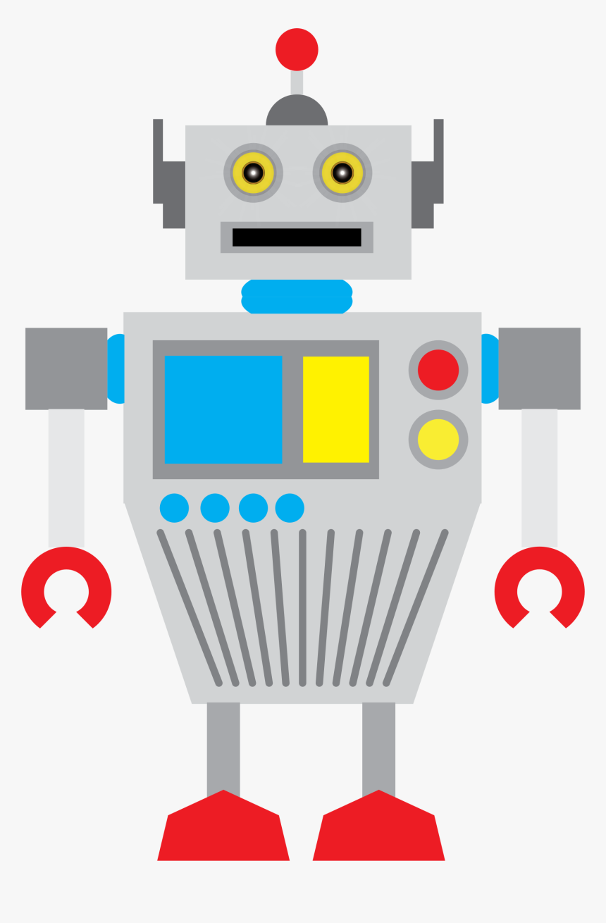 Robot Clipart Humanoid Robot - Robot For Drawing Competition, HD Png Download, Free Download