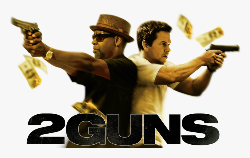 2 Pistolas Png - Mark Wahlberg 2 Guns, Transparent Png, Free Download