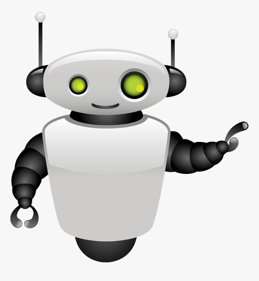 About Us Hiringthing Pointing - Robot Pointing Clipart, HD Png Download, Free Download