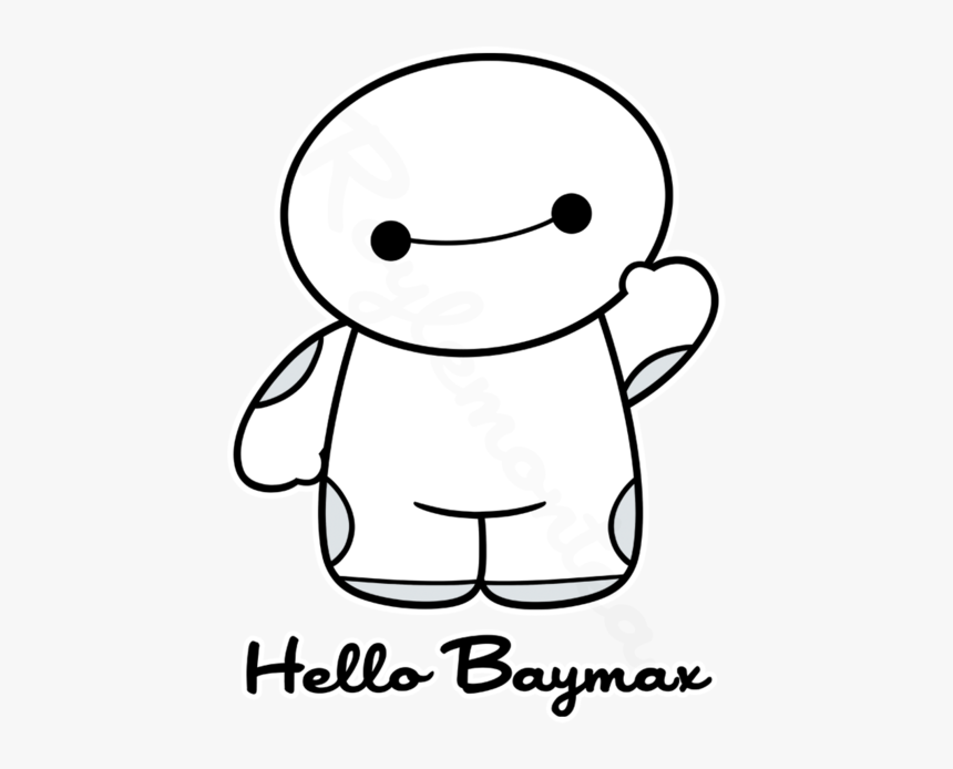 Cute Easy Baymax Drawing, HD Png Download, Free Download