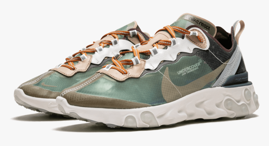 Nike React Element 87 Undercover Green Mist, HD Png Download, Free Download