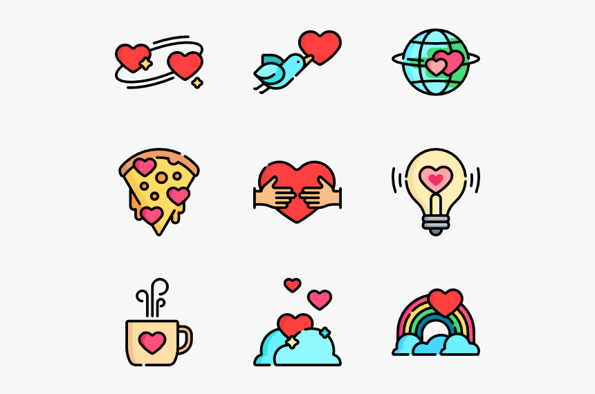 Love - Carnival Flat Icon, HD Png Download, Free Download