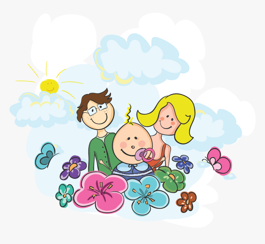 Background Family Vector, HD Png Download, Free Download